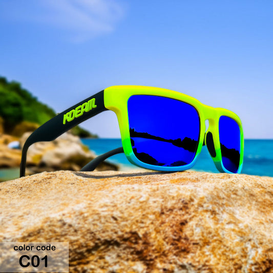 Gepolariseerde Unisex Zonnebril – UV400 Bescherming & Krasbestendige Coating – Anti-Schittering
