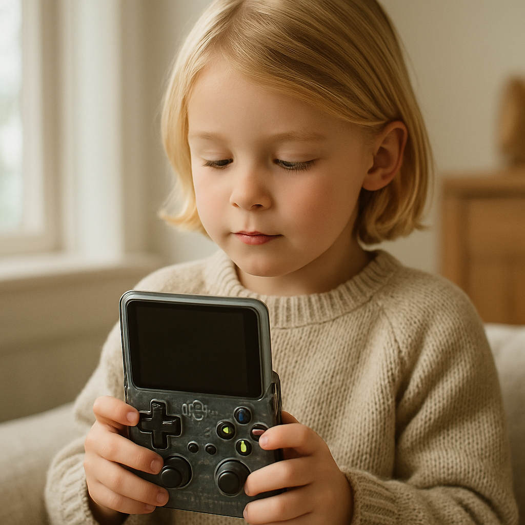 Retrix Handheld Game Console – 25.000 Retro Spellen - Draagbare Spelcomputer