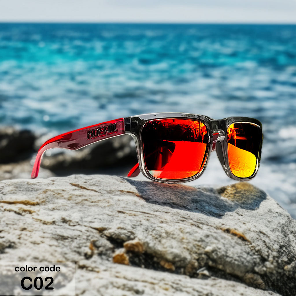 Gepolariseerde Unisex Zonnebril – UV400 Bescherming & Krasbestendige Coating – Anti-Schittering
