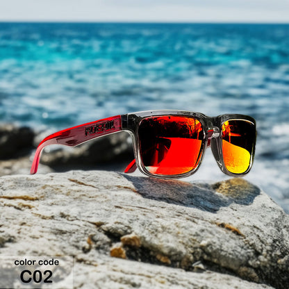 Gepolariseerde Unisex Zonnebril – UV400 Bescherming & Krasbestendige Coating – Anti-Schittering