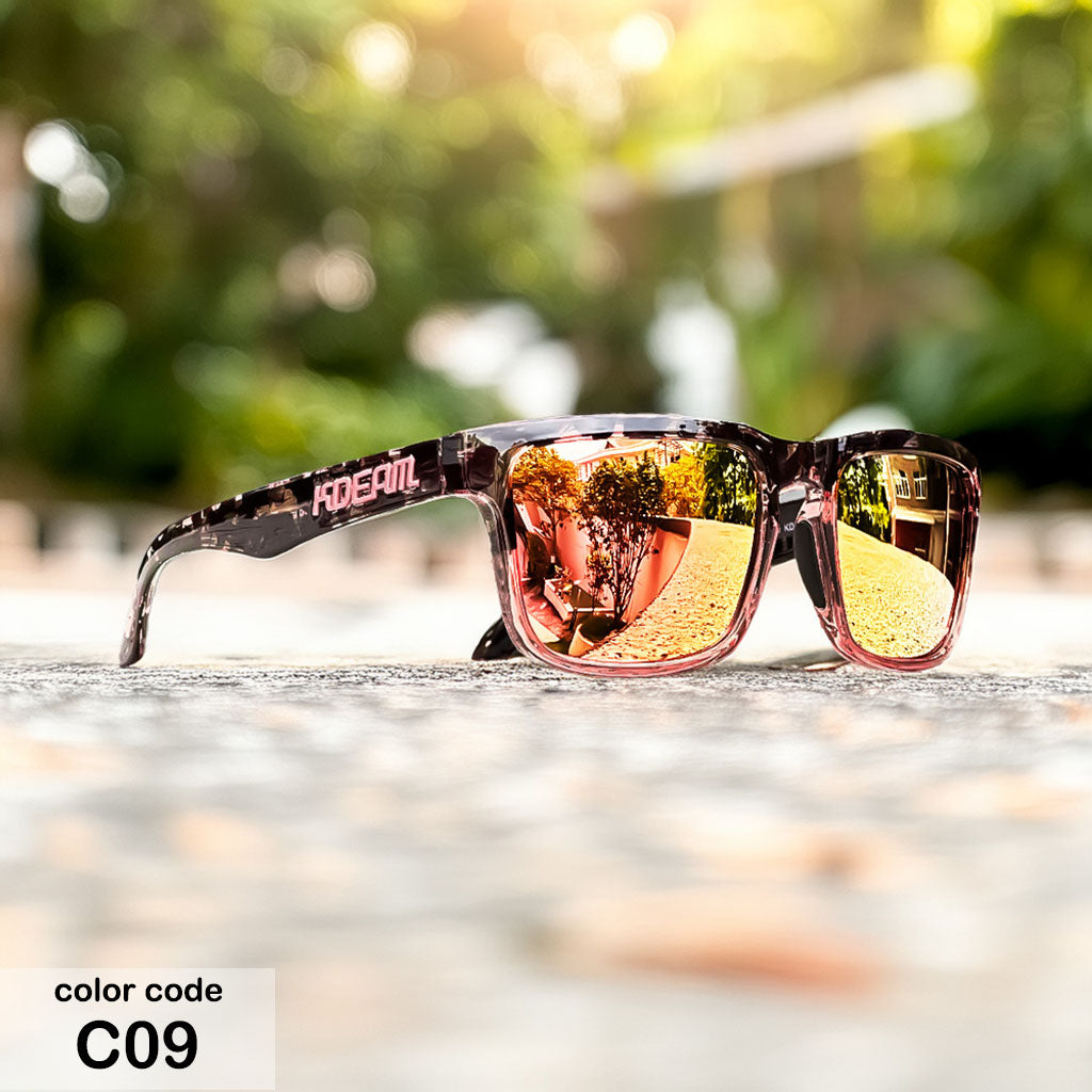 C9 - Roze Lens - Roze Zwart Montuur