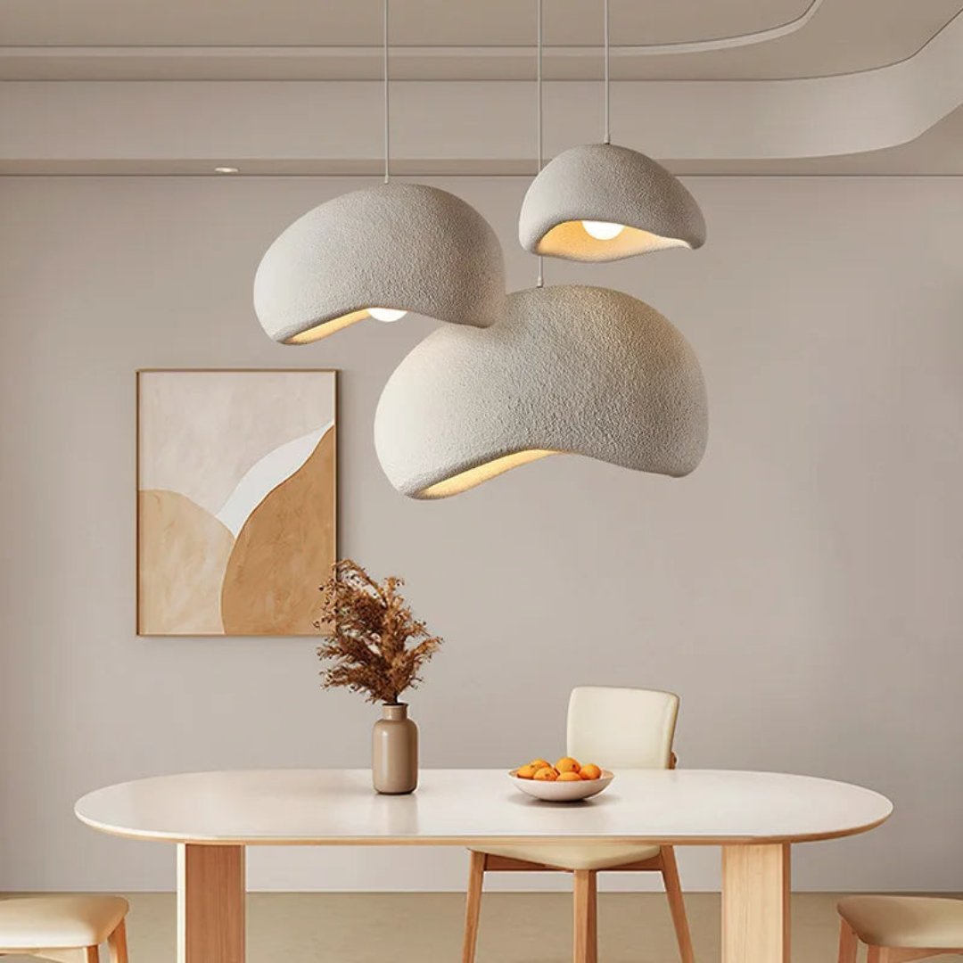 Hanglamp - Minimalistisch Design - Dimbaar - Metaal/Glas - Antraciet/Wit