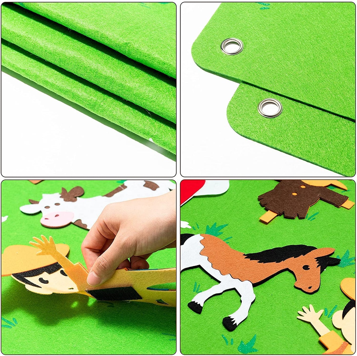 FeltBoard - Eindeloos ontdek- en speelplezier! - Viltbord