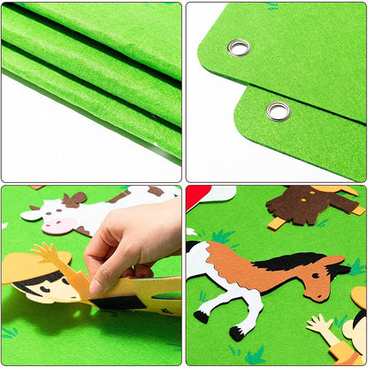 FeltBoard - Eindeloos ontdek- en speelplezier! - Viltbord