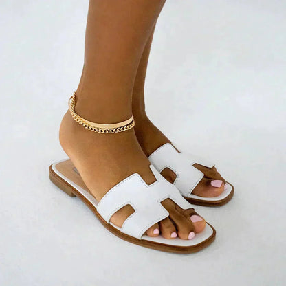 Clara - Luxe Platte Damesslippers