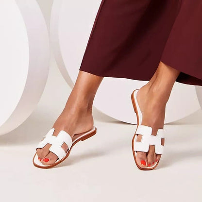 Clara - Luxe Platte Damesslippers