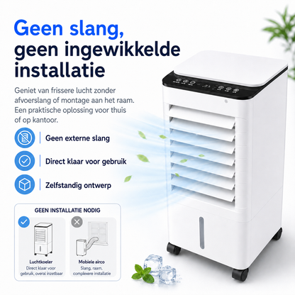 Draagbare Raamloze Aircooler voor Thuis & Kantoor
