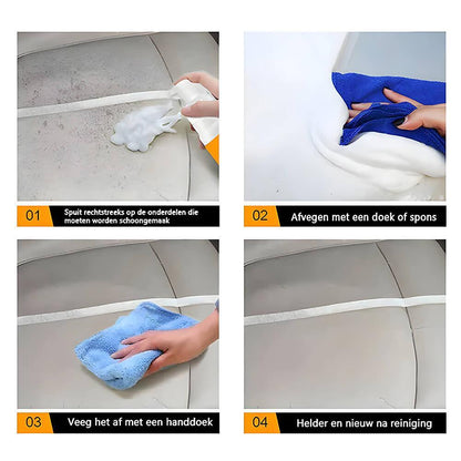 FoamCleaner | Krachtige schuimreiniger met citroengeur - 1+2 GRATIS