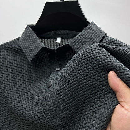 Heren Slim Fit Polo – Casual voor Dagelijks Gebruik, Korte Mouwen