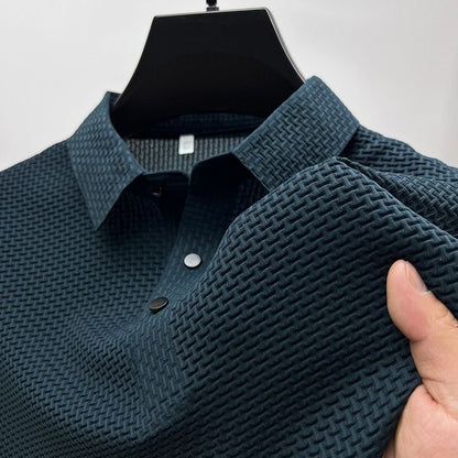 Heren Slim Fit Polo – Casual voor Dagelijks Gebruik, Korte Mouwen