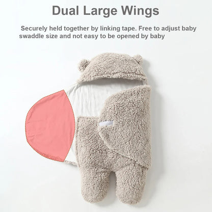 SnuggleBear - Baby Wikkel Deken