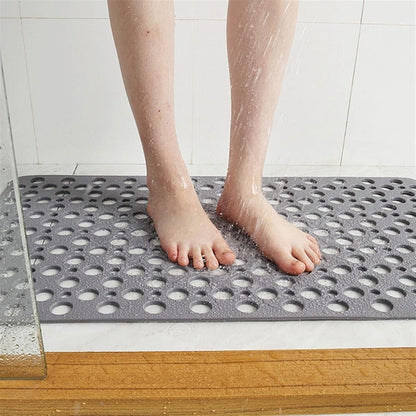 Luxe antislip douchemat - hygiënische, schimmelbestendige badmat met sterke zuignappen en snel afvoersysteem