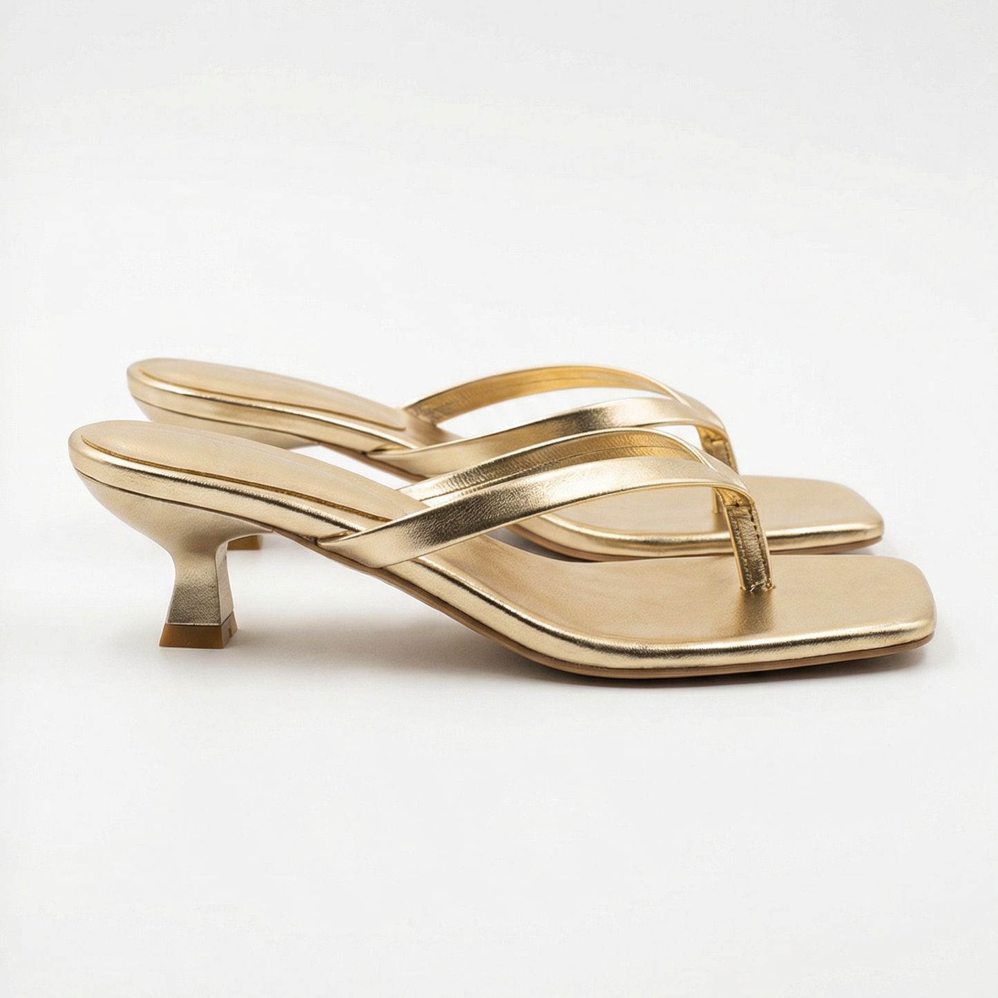 Lowella Dames Lage Hak Sandalen