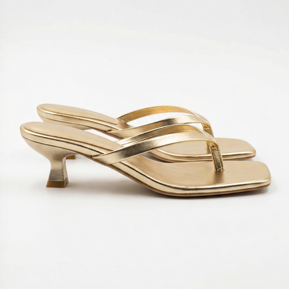 Lowella Dames Lage Hak Sandalen