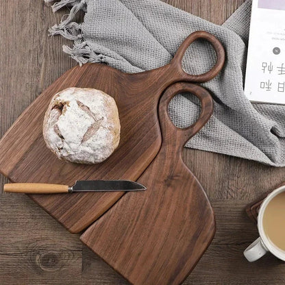 WalnutCraft – 2-Pack Walnoothouten Snijplanken – Stijlvolle & Duurzame Keukenaccessoires