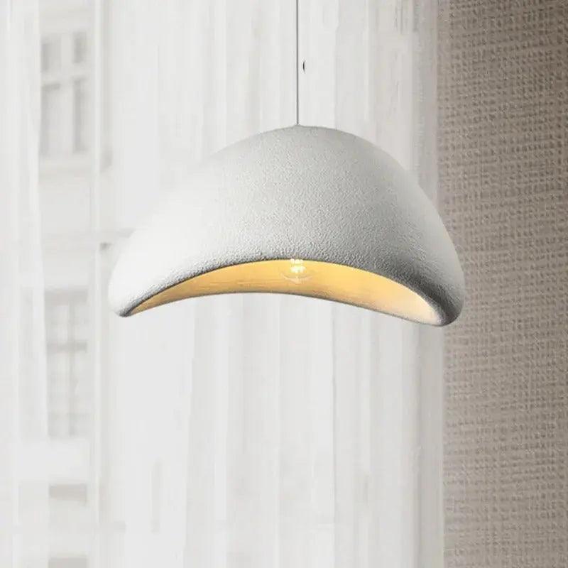 Moderne Wabi Hanglamp – Stijlvolle Hars Kroonluchter
