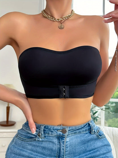 Ellie Dames Sportieve Bandeau BH - Naadloos, Antislip, Geschikt voor Sport en Casual Gebruik