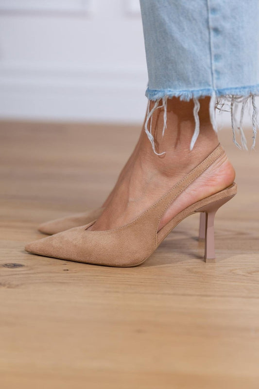 Elegante Slingback Schoen Voor Dames
