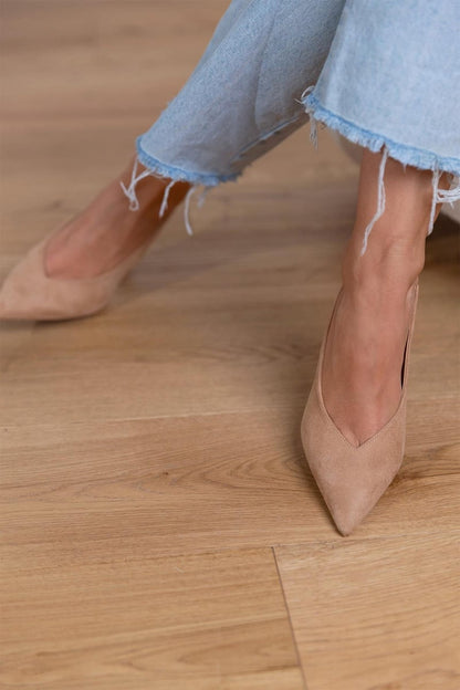 Elegante Slingback Schoen Voor Dames