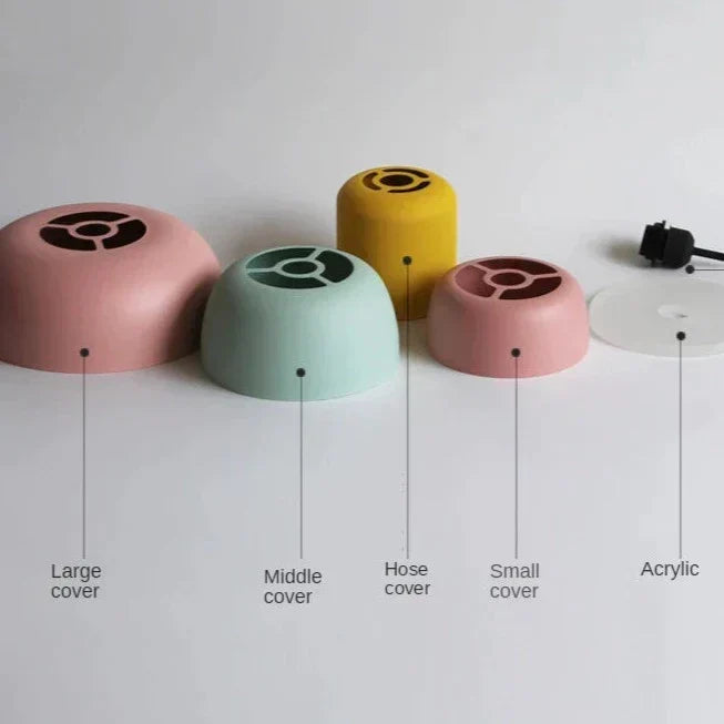 LumoPastel – Scandinavische Pastel Hanglamp – Moderne Opknoping Lamp voor Woonkamer, Keuken & Eetruimte