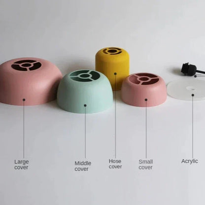LumoPastel – Scandinavische Pastel Hanglamp – Moderne Opknoping Lamp voor Woonkamer, Keuken & Eetruimte