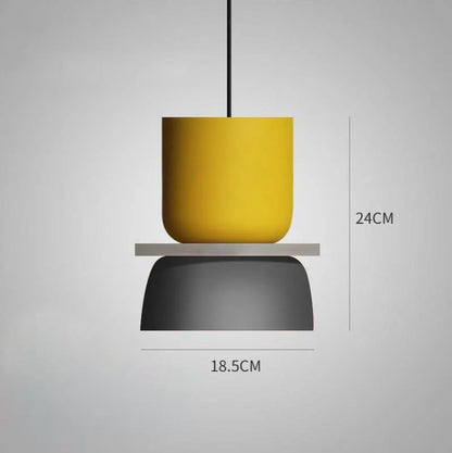 LumoPastel – Scandinavische Pastel Hanglamp – Moderne Opknoping Lamp voor Woonkamer, Keuken & Eetruimte