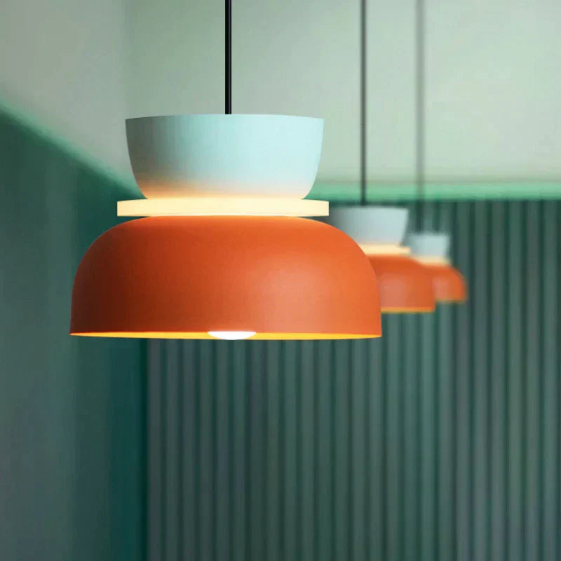 LumoPastel – Scandinavische Pastel Hanglamp – Moderne Opknoping Lamp voor Woonkamer, Keuken & Eetruimte