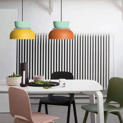 LumoPastel – Scandinavische Pastel Hanglamp – Moderne Opknoping Lamp voor Woonkamer, Keuken & Eetruimte